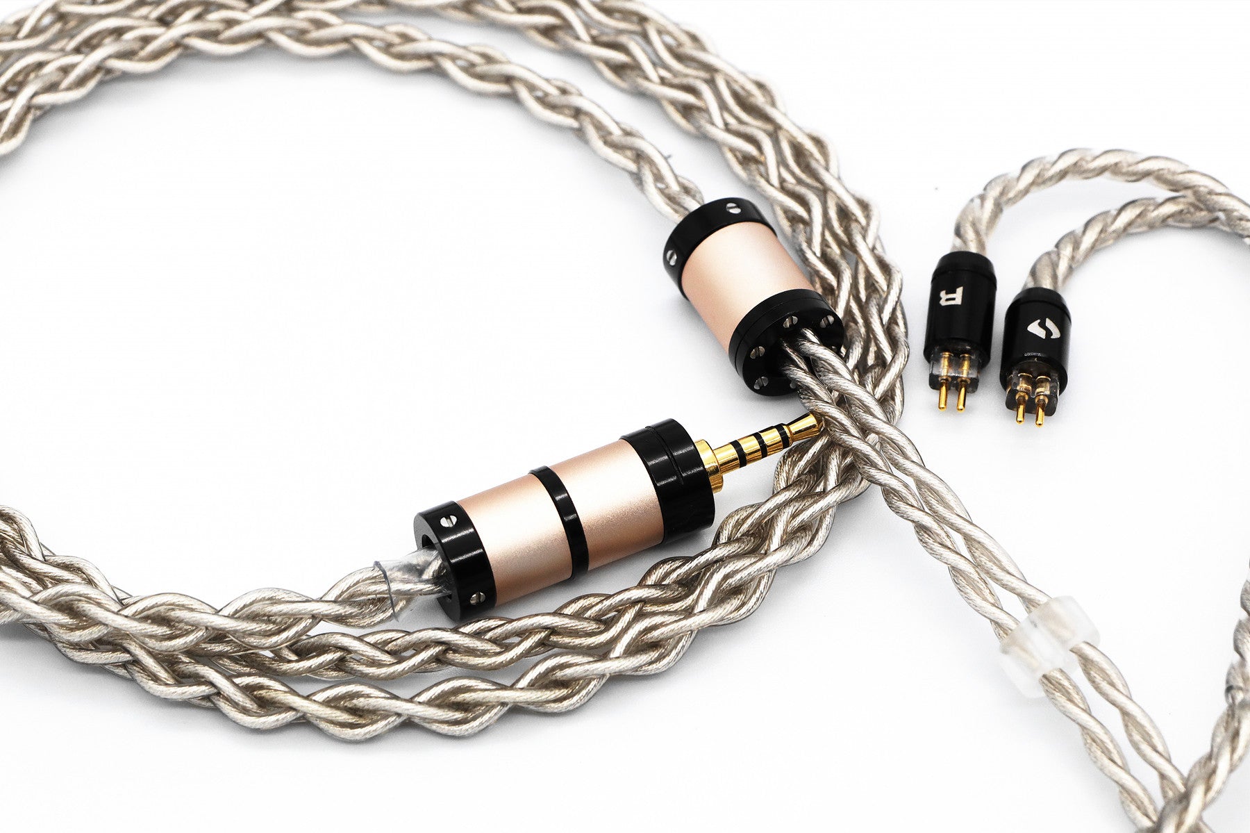 AAW Aoraki Platinum Core Tri-Hybrid Headphone/IEM Cable